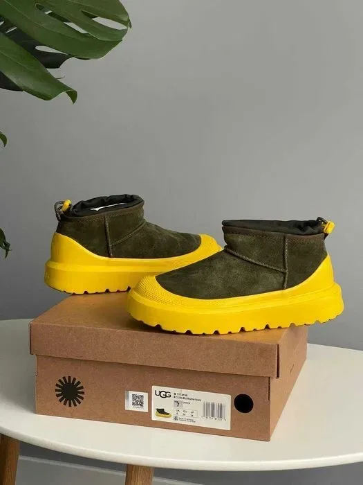 Уггі UGG CI Ultra Mini Weather Hybrid Khaki Yellow premium — фото 6