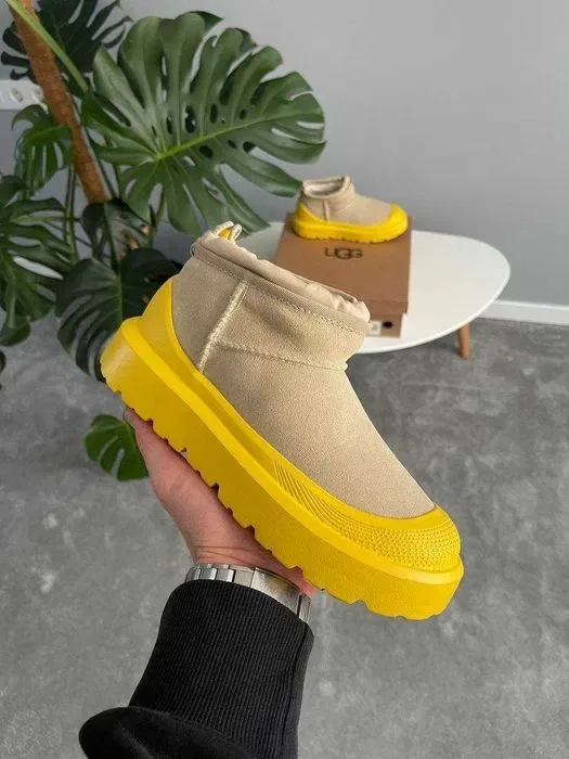Уггі UGG CI Ultra Mini Weather Hybrid Sand Yellow premium — фото 2