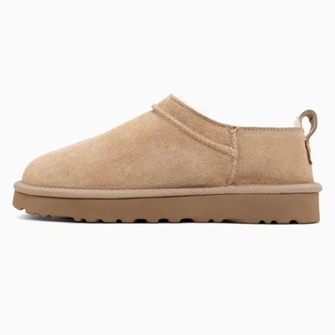 Уггі UGG Classic Micro Beige premium угги осінні/зимові з хутром