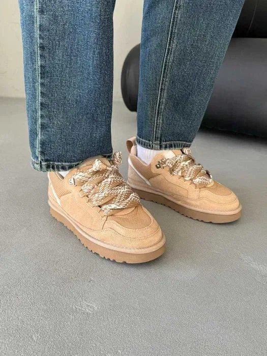 Уггі UGG Lowmel Sneaker Beige premium — фото 4