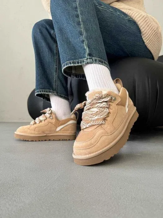 Уггі UGG Lowmel Sneaker Beige premium — фото 5
