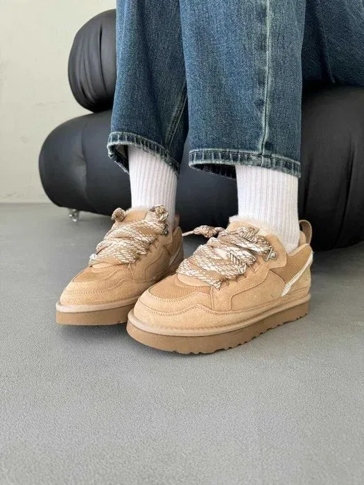Уггі UGG Lowmel Sneaker Beige premium — фото 6