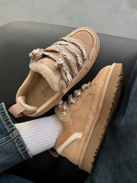 Уггі UGG Lowmel Sneaker Beige premium — фото 8