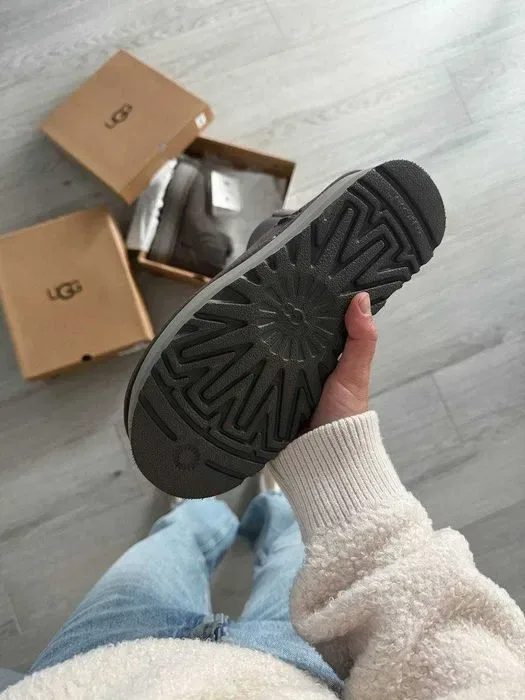 Уггі UGG Neumel Chelsea Platform Graphite premium натуральні матеріали — фото 5