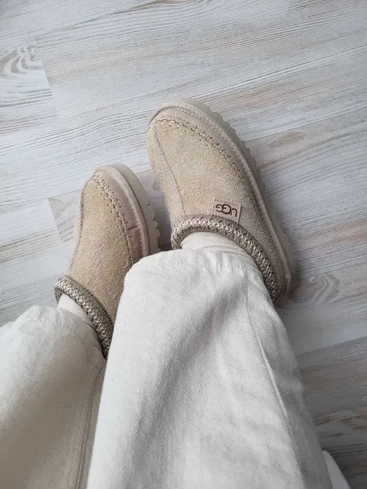Уггі UGG Tasman Biarritz Mustard Seed premium угги осінні/зимові з хутром — фото 8