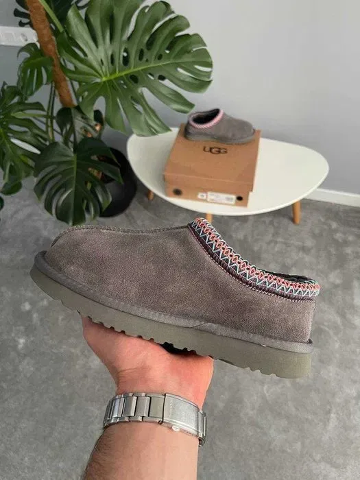 Уггі UGG Tasman II Dark Grey premium угги осінні/зимові з хутром — фото 2