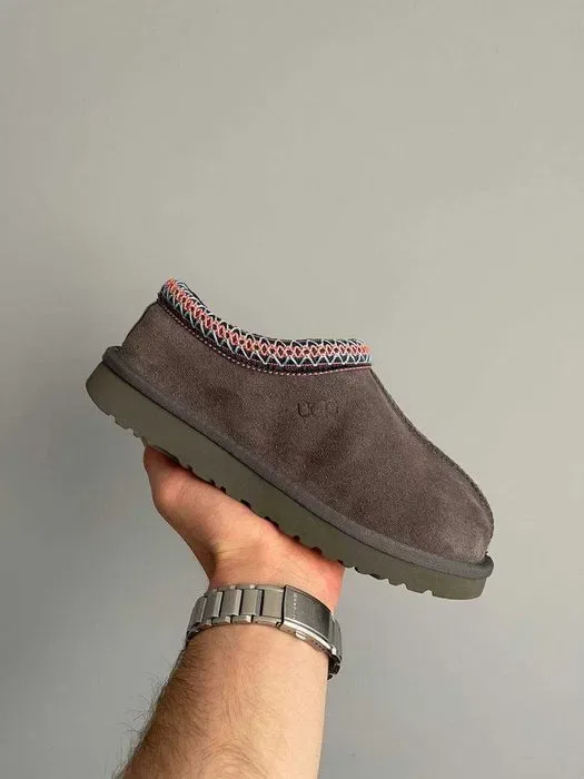 Уггі UGG Tasman II Dark Grey premium угги осінні/зимові з хутром — фото 3