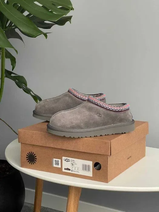 Уггі UGG Tasman II Dark Grey premium угги осінні/зимові з хутром — фото 7