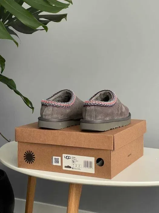 Уггі UGG Tasman II Dark Grey premium угги осінні/зимові з хутром — фото 8