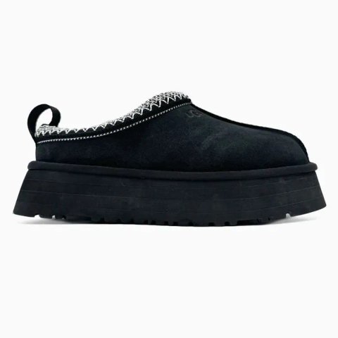 Уггі UGG Tasman Platform ALL Black Luxe угги осінні/зимові з хутром