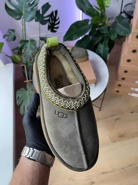 Уггі UGG Tasman Platform Burnt Olive premium угги натуральні — фото 5