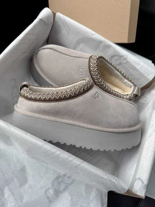 Уггі UGG Tasman Platform Grey/Blue premium угги осінні/зимові з хутром — фото 6