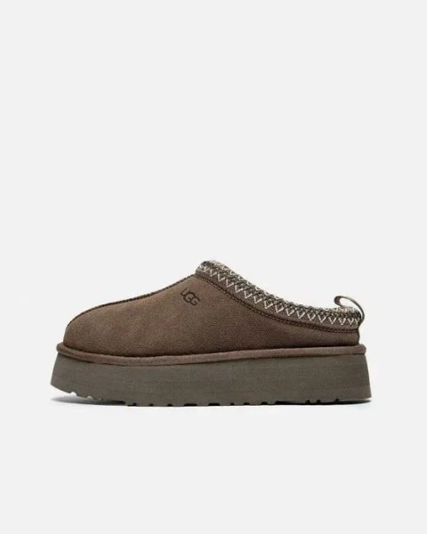 Уггі UGG Tazz Platform Hickory premium угги осінні/зимові з хутром