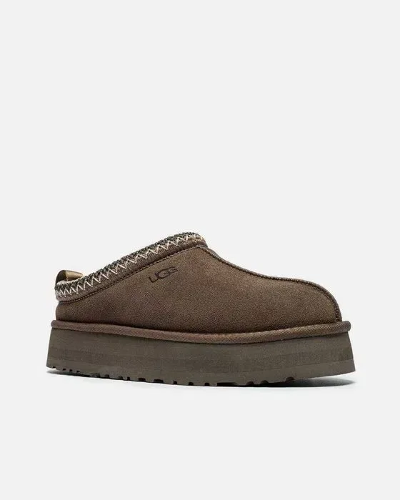 Уггі UGG Tazz Platform Hickory premium угги осінні/зимові з хутром — фото 4