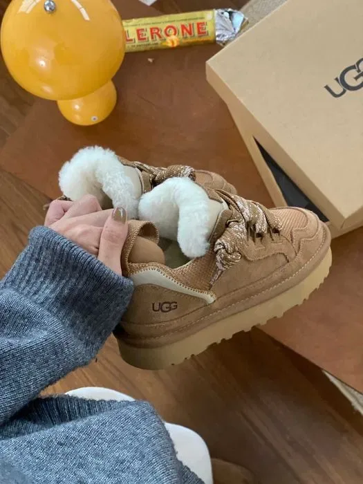 Угги/Угг/Уггі/Угі/UGG Australia Lowmel Sneaker Chestnut/Кросівки UGG — фото 4