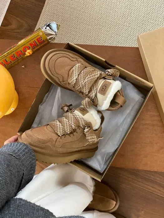 Угги/Угг/Уггі/Угі/UGG Australia Lowmel Sneaker Chestnut/Кросівки UGG — фото 5