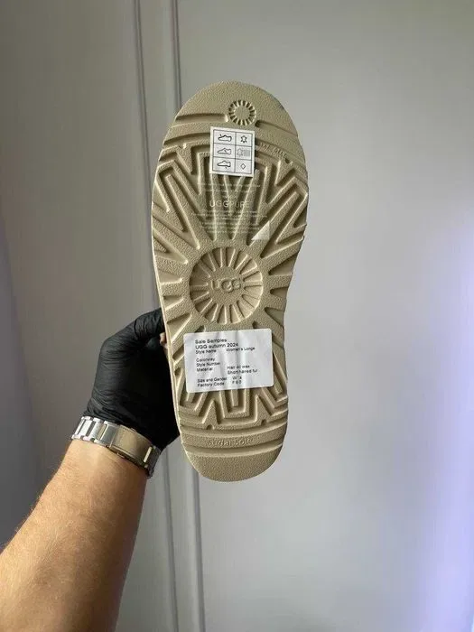 Уггі UGG Ultra Mini Platform Sand premium натуральна замша та овчина — фото 5