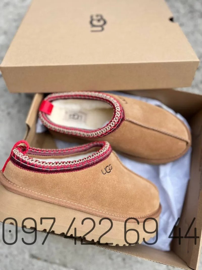 Уггі Ugg жіночі капці на платформі UGG TAZZ MDSD UGG Угги — фото 4