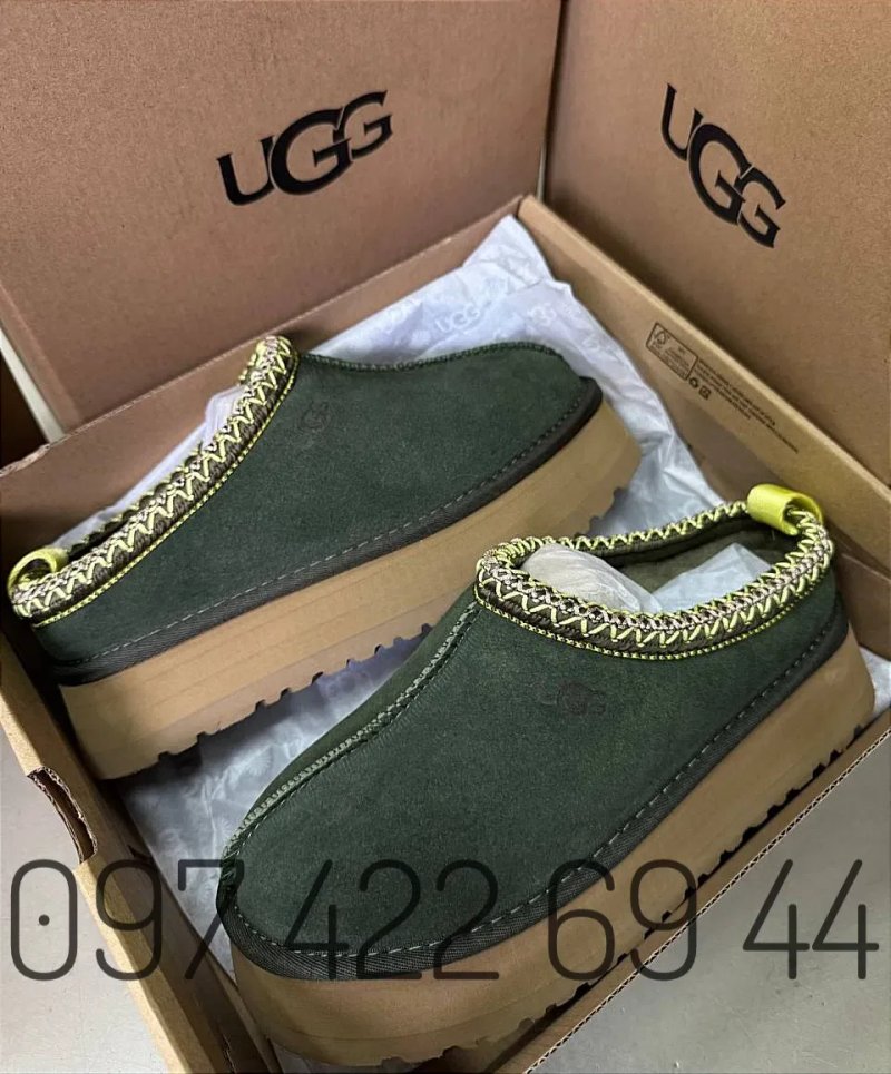 Уггі Ugg жіночі капці на платформі UGG TAZZ MDSD UGG Угги — фото 8