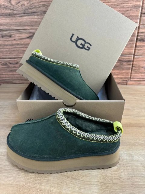 Уггі жіночі UGG TAZZ на платформі натуральна вовна угги