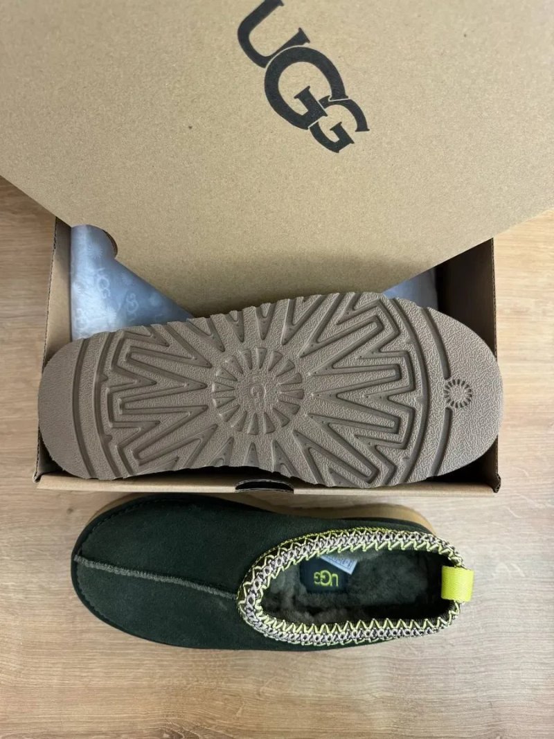 Уггі жіночі UGG TAZZ на платформі натуральна вовна угги — фото 2