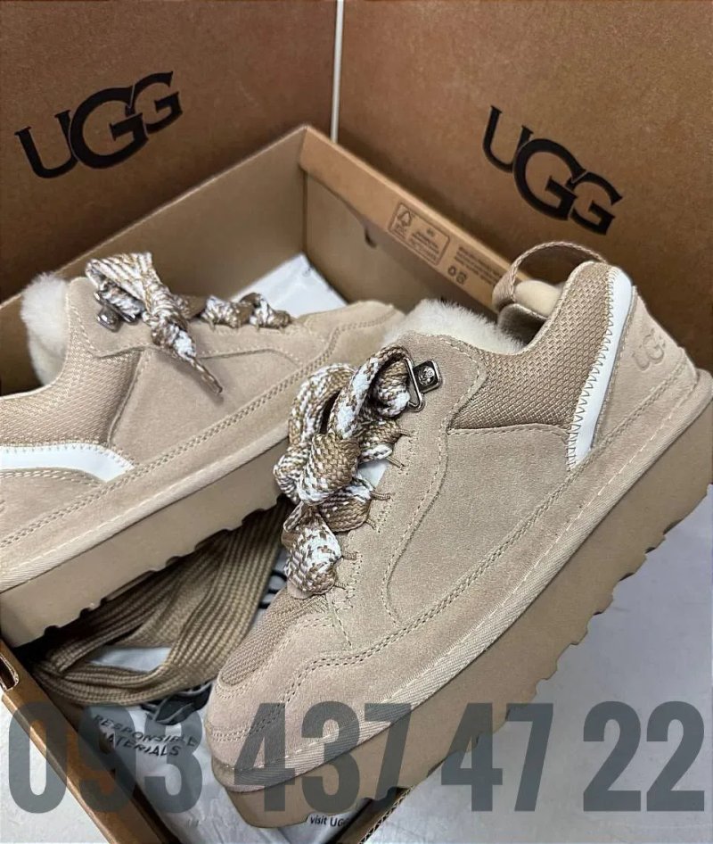 Уггі Жіночі Угги Ugg Кросівки LOWMEL Black  Ugg Уггі Угги  Кросівки — фото 5