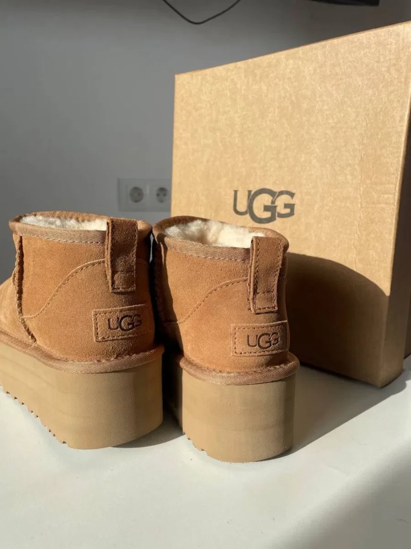 Уги Угги Угі UGG !розпродаж! чорні/бежеві/коричневі  3,5см,5см — фото 7