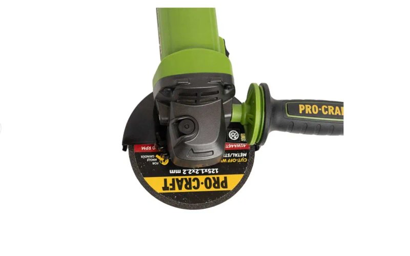 Углошлифовальная машина БОЛГАРКА Procraft PW2400ES 125 мм (1350W мощность, с регулировкой и поддержкой мощности) — фото 4