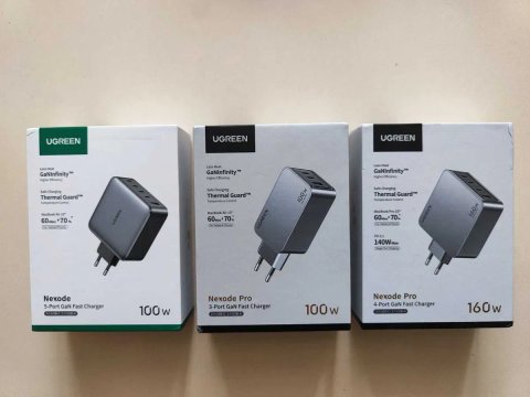 Ugreen 100w gan зарядка 160w для телефону 200w Iphone планшетів гаджетів ноутбука павербанків