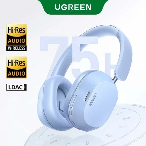 UGREEN HiTune Max5c. Бездротові навушники (Blue, BT 5.4 LDAC)