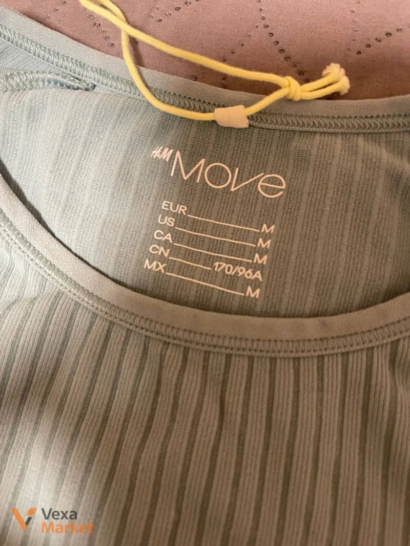 Укорочений лонгслів H&M Move розмір M — фото 2