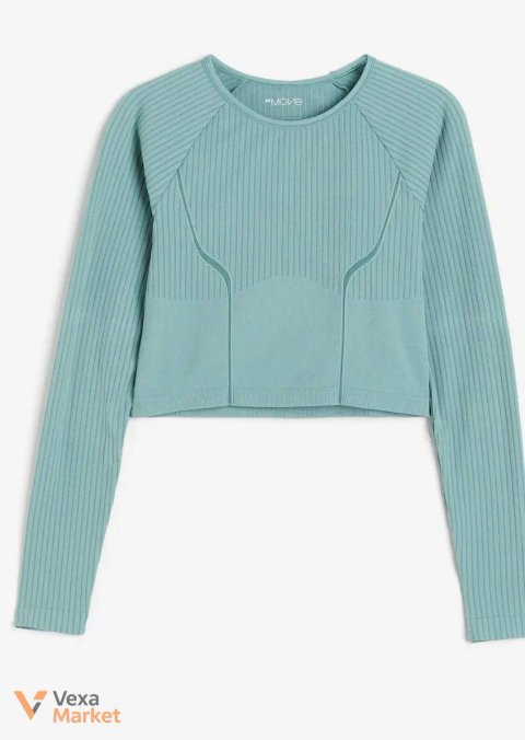 Укорочений лонгслів H&M Move розмір M