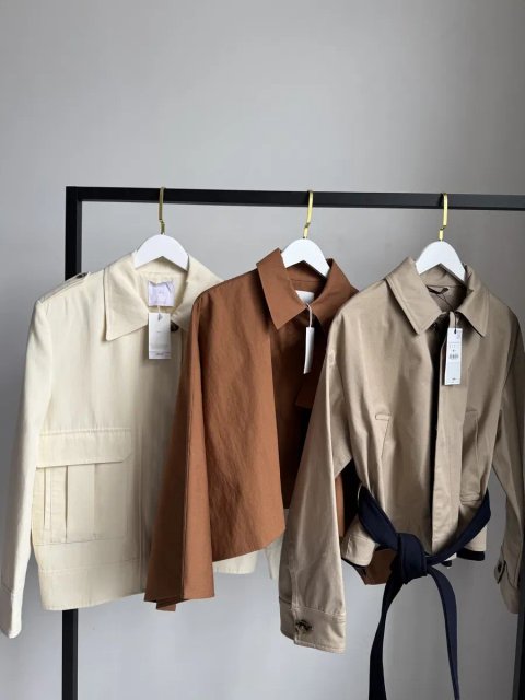 Укорочений тренч куртка-піджак ZARA з поясом S можна M