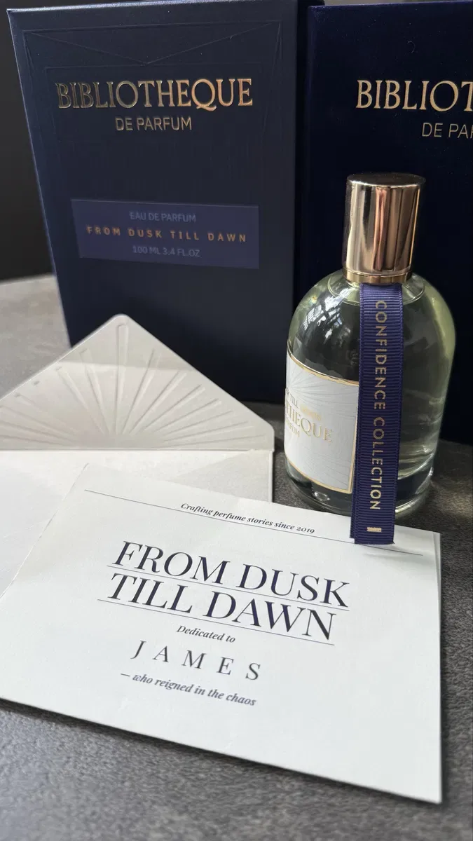 Українська ніша Bibliotheque De Parfum From Dusk Till Dawn, 100 мл. Новий.  Не використовувався — фото 2