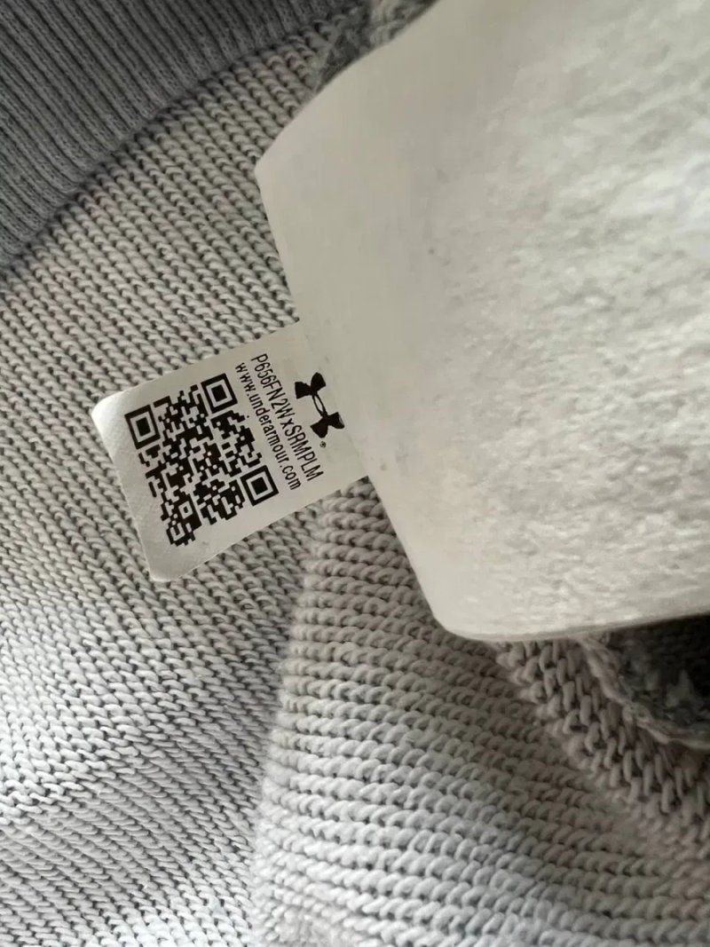 Under Armour чоловічий світло-сірий світшот ua icon hwt terry os crew — фото 3