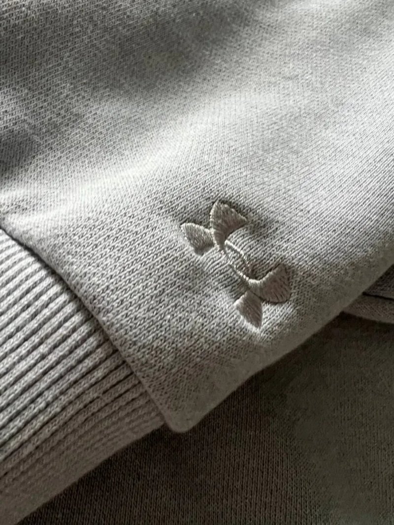 Under Armour чоловічий світло-сірий світшот ua icon hwt terry os crew — фото 4