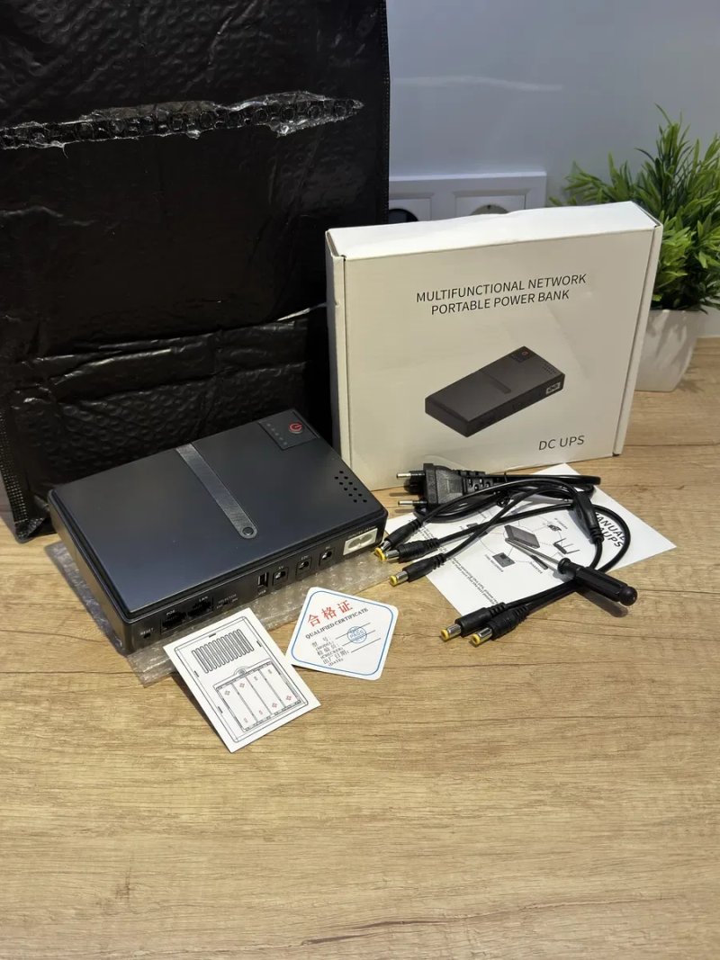 UPS ДБЖ для WiFi роутера Резервне живлення DC1018L — фото 2