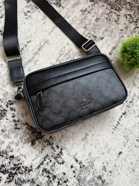 USA‼️ Сумка чоловіча через плече Coach | Сумка Коач | Сумка мужська Coach