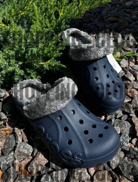 Утепленні Crocs Baya Lined Fuzz Strap Original Унісекс Утеплені Крокси Сабо Crocs Crocs Crocs