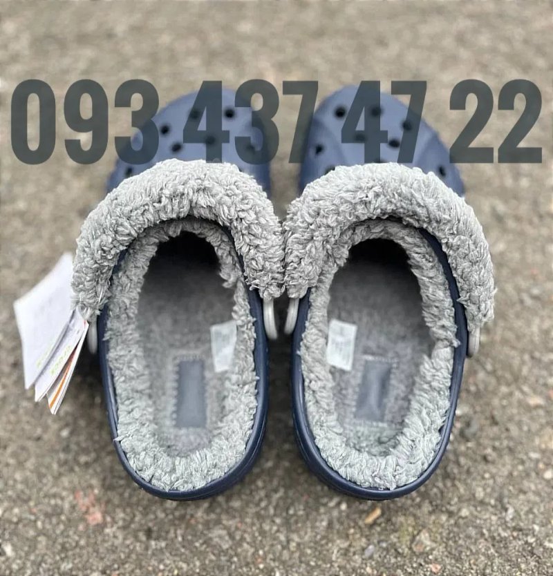 Утепленні Crocs Baya Lined Fuzz Strap Original Унісекс Утеплені Крокси Сабо Crocs Crocs Crocs — фото 8
