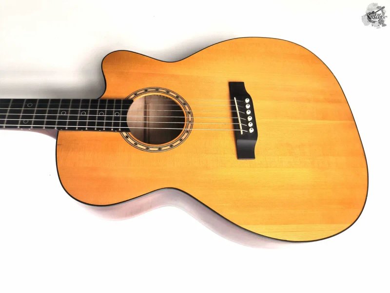 УЦІНКА Avaks Custom Cutaway Flame Maple '2009 Natural акустична гітара 000 — фото 2