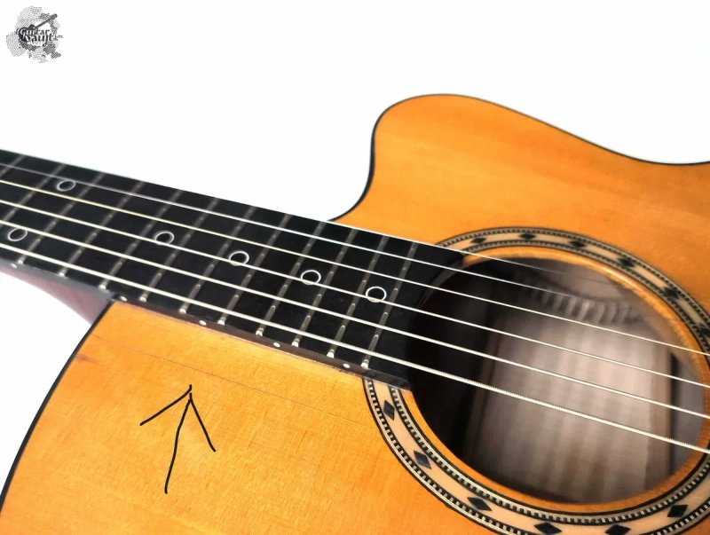 УЦІНКА Avaks Custom Cutaway Flame Maple '2009 Natural акустична гітара 000 — фото 7
