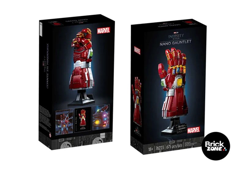 ‼️В КОРОБОЧЦІ‼️Конструктор Marvel Nano Gauntlet Рукавиця Залізної Людини (76223)‼️675 деталей‼️Месники Avengers Endgame‼️ — фото 3