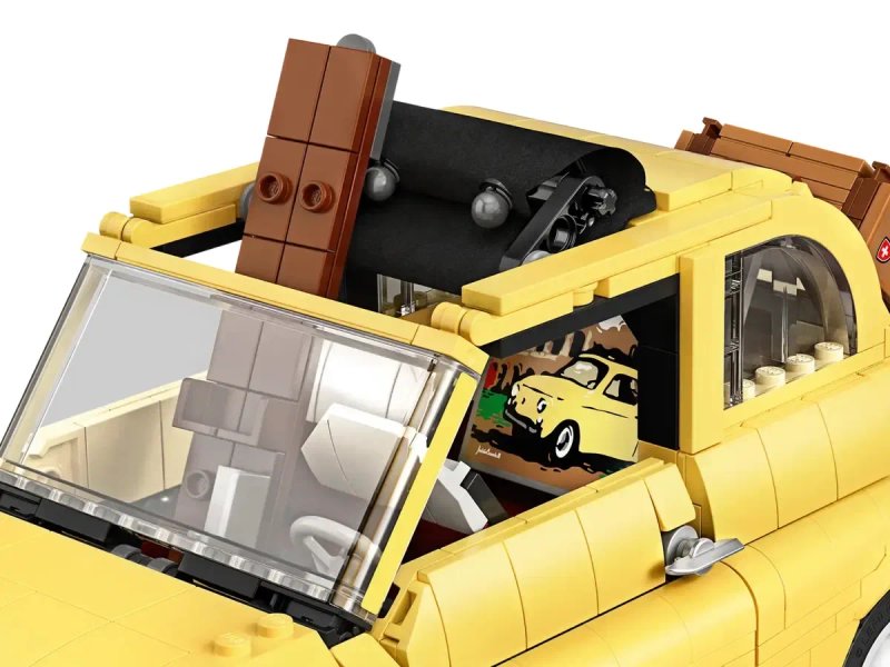 ‼️В КОРОБЦІ‼️ Конструктор Creator – Fiat 500F 1/1 з LEGO — фото 3