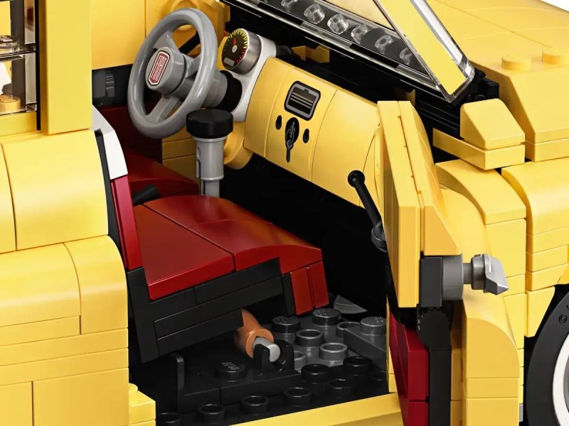‼️В КОРОБЦІ‼️ Конструктор Creator – Fiat 500F 1/1 з LEGO — фото 4