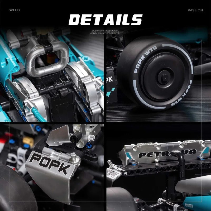 ‼️В КОРОБЦІ‼️ Конструктор Technic – F1 Mercedes-AMG W15 — фото 8