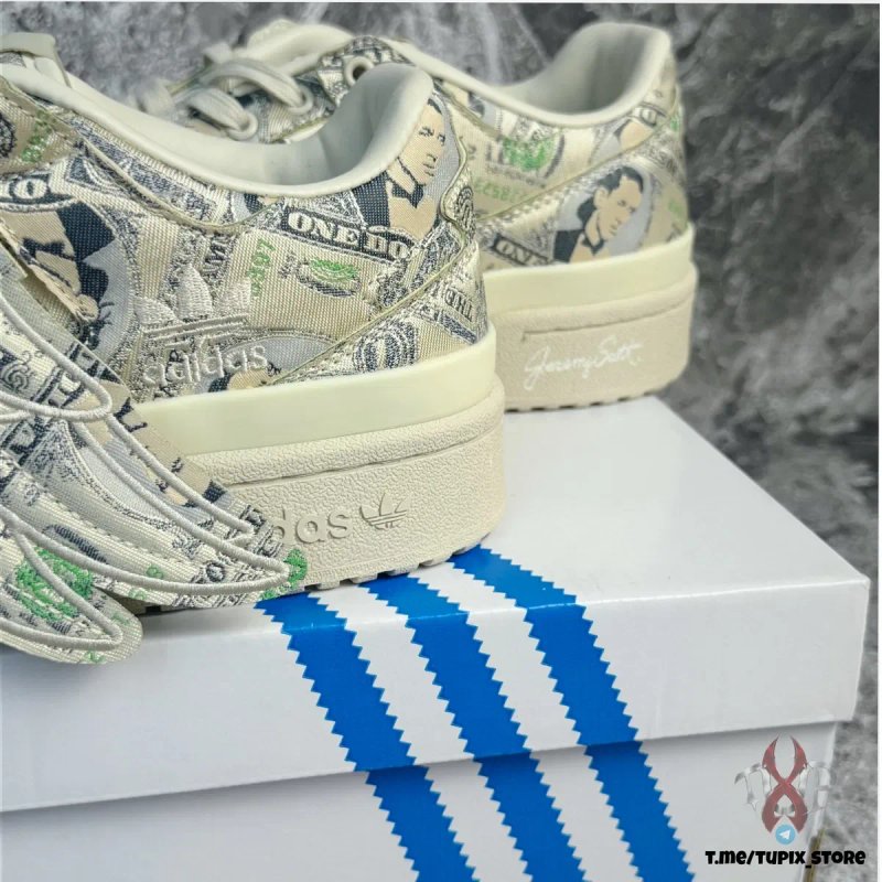 В НАЯВНОСТІ 37-43! Кросівки адідас Adidas x Jeremy Scott Money джереми скот кросовки JS FORUM WINGS 1.0 MONEY — фото 4