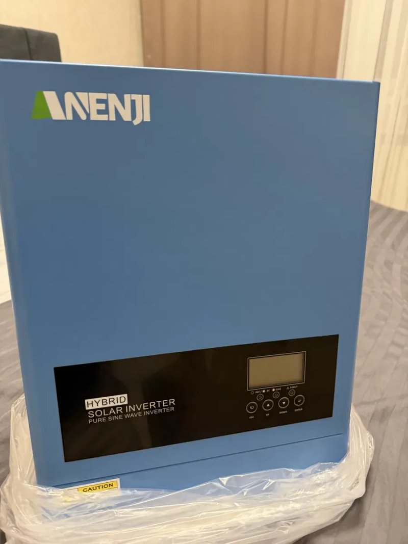 В НАЯВНОСТІ!!! Доставка безкоштовна!!!Гібридний інвертор ANENJI 6,2квт 48v WI FI — фото 3