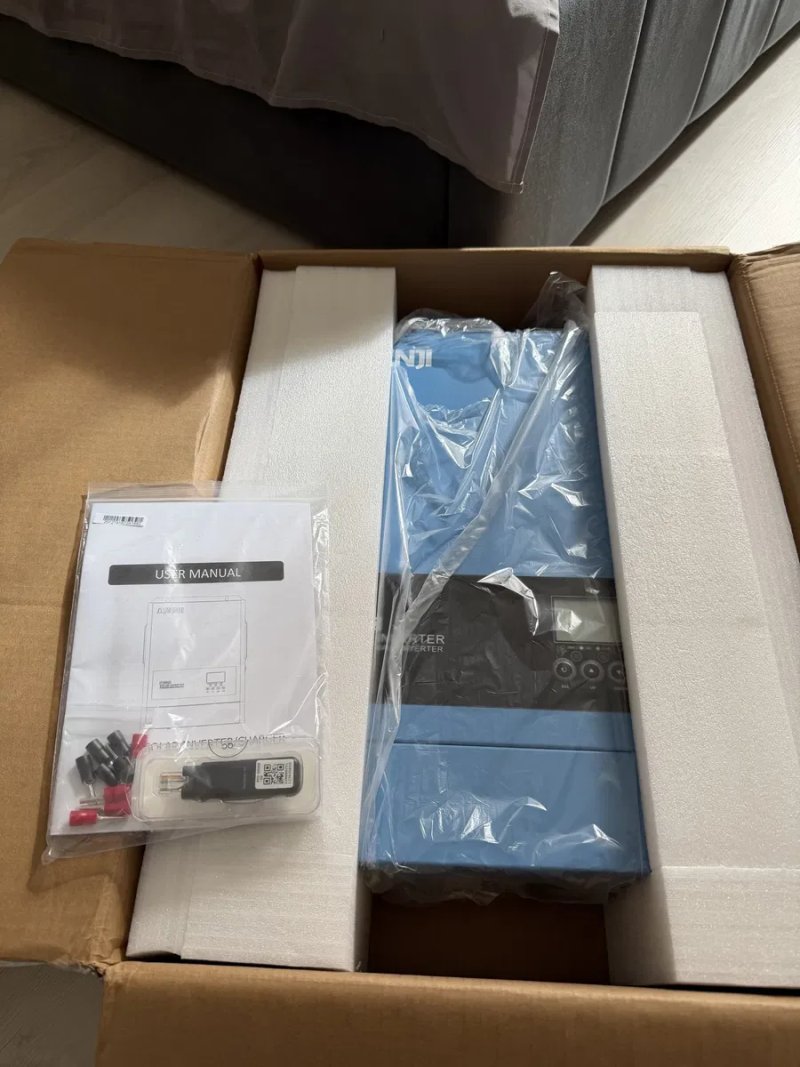 В НАЯВНОСТІ!!! Доставка безкоштовна!!!Гібридний інвертор ANENJI 6,2квт 48v WI FI — фото 4
