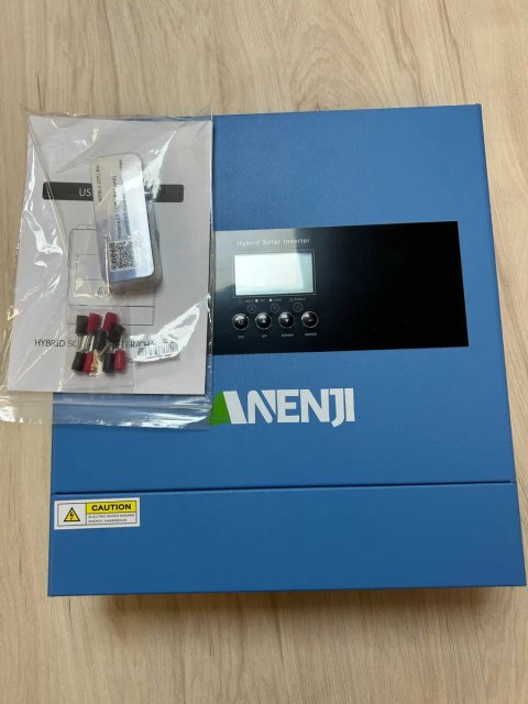 В наявності! Гібридний інвертор ANENJI 4.2kW ANJ-4200W-24V-W, ОНОВЛЕНА МОДЕЛЬ 2026, безкоштовна доставка!
